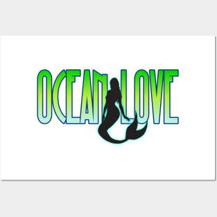 Mermaid t-shirt designs Posters and Art